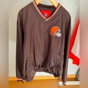 Vintage Cleveland Browns Winbreaker